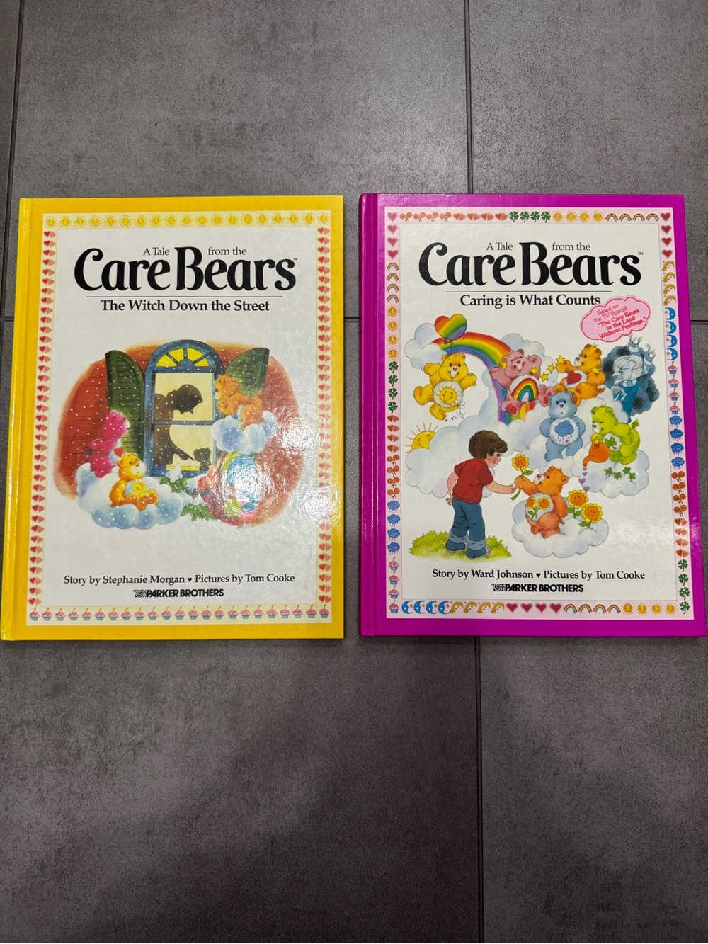 Vintage Care Bears books